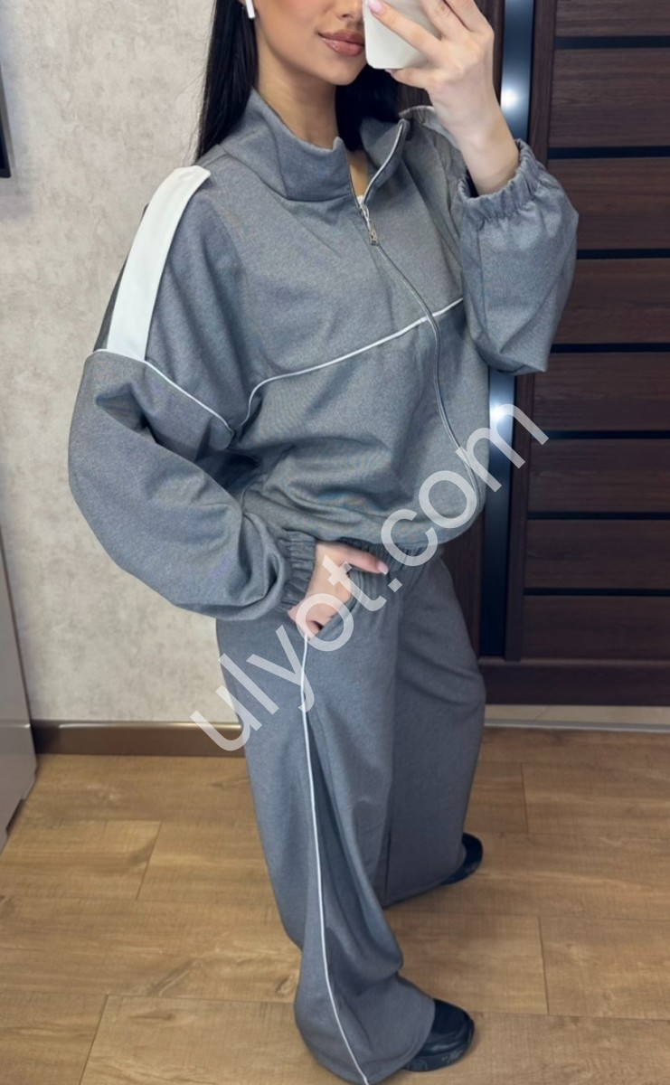 КОСТЮМ (42-52) СІРИЙ 109