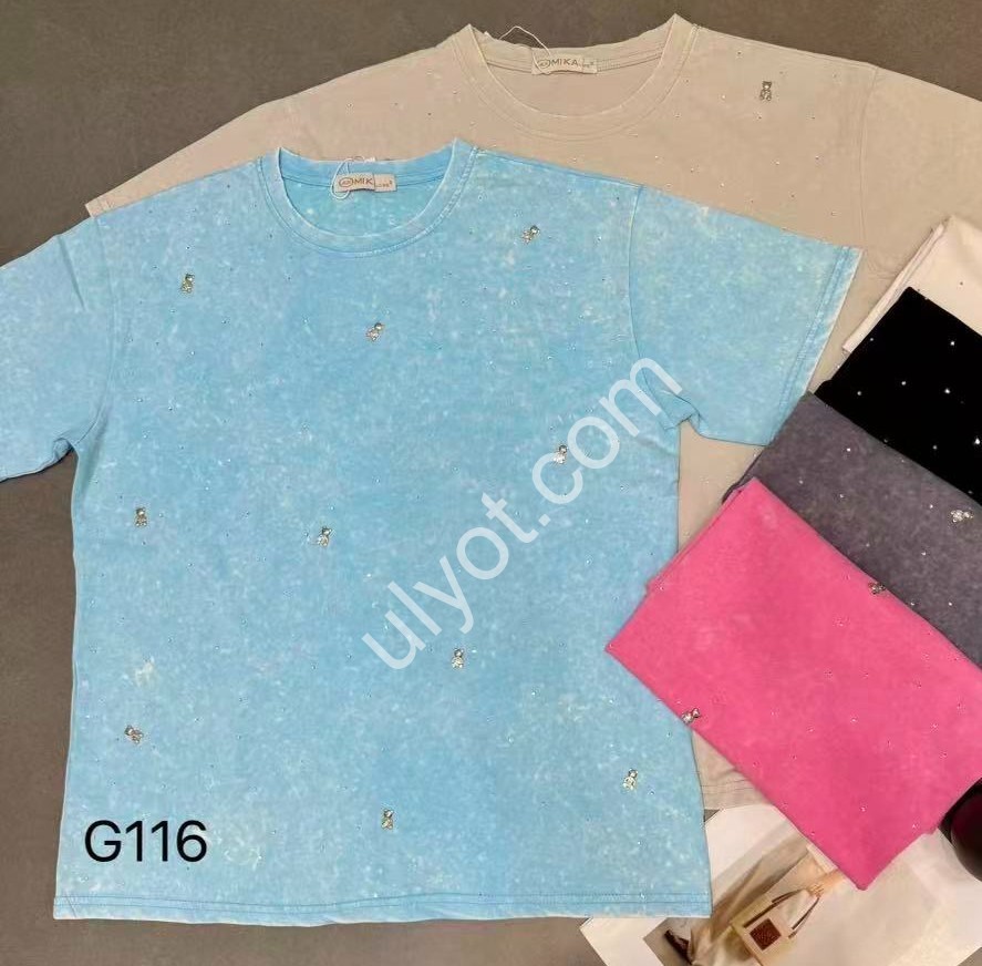 ФУТБОЛКА (ONE SIZE 50-54) МІКС G116