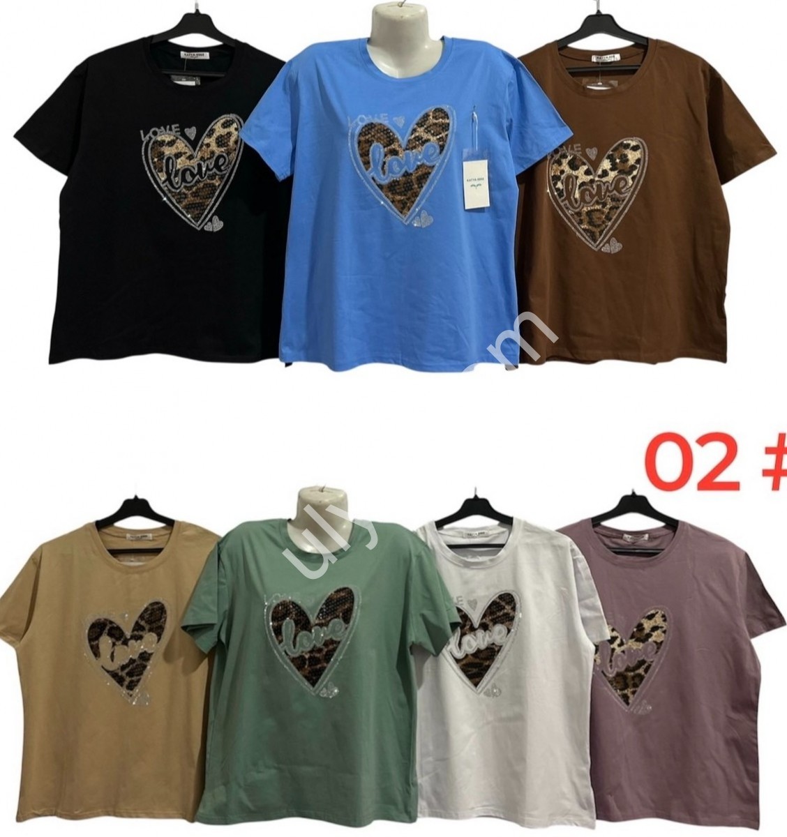 ФУТБОЛКА (ONESIZE 50-54) МИКС 02