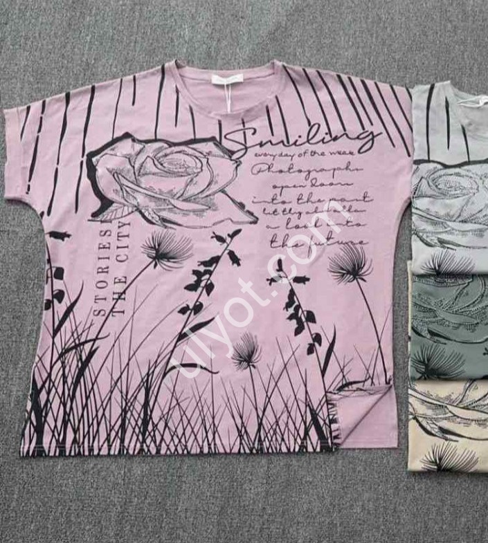 ФУТБОЛКА (ONE SIZE 56-58) МИКС PT3507