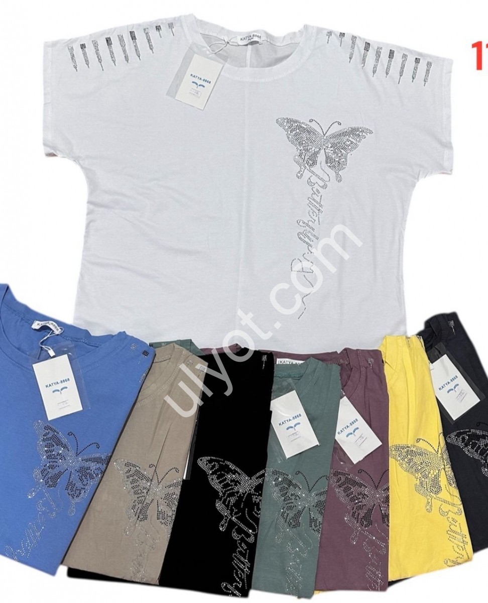 ФУТБОЛКА (ONESIZE 52-58) МИКС 110
