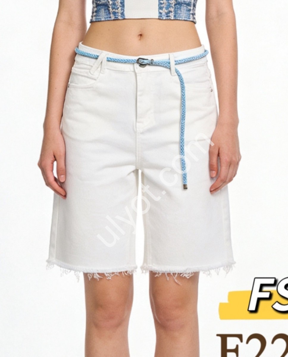 ШОРТЫ FSW (28-33) БЕЛЫЙ 2207