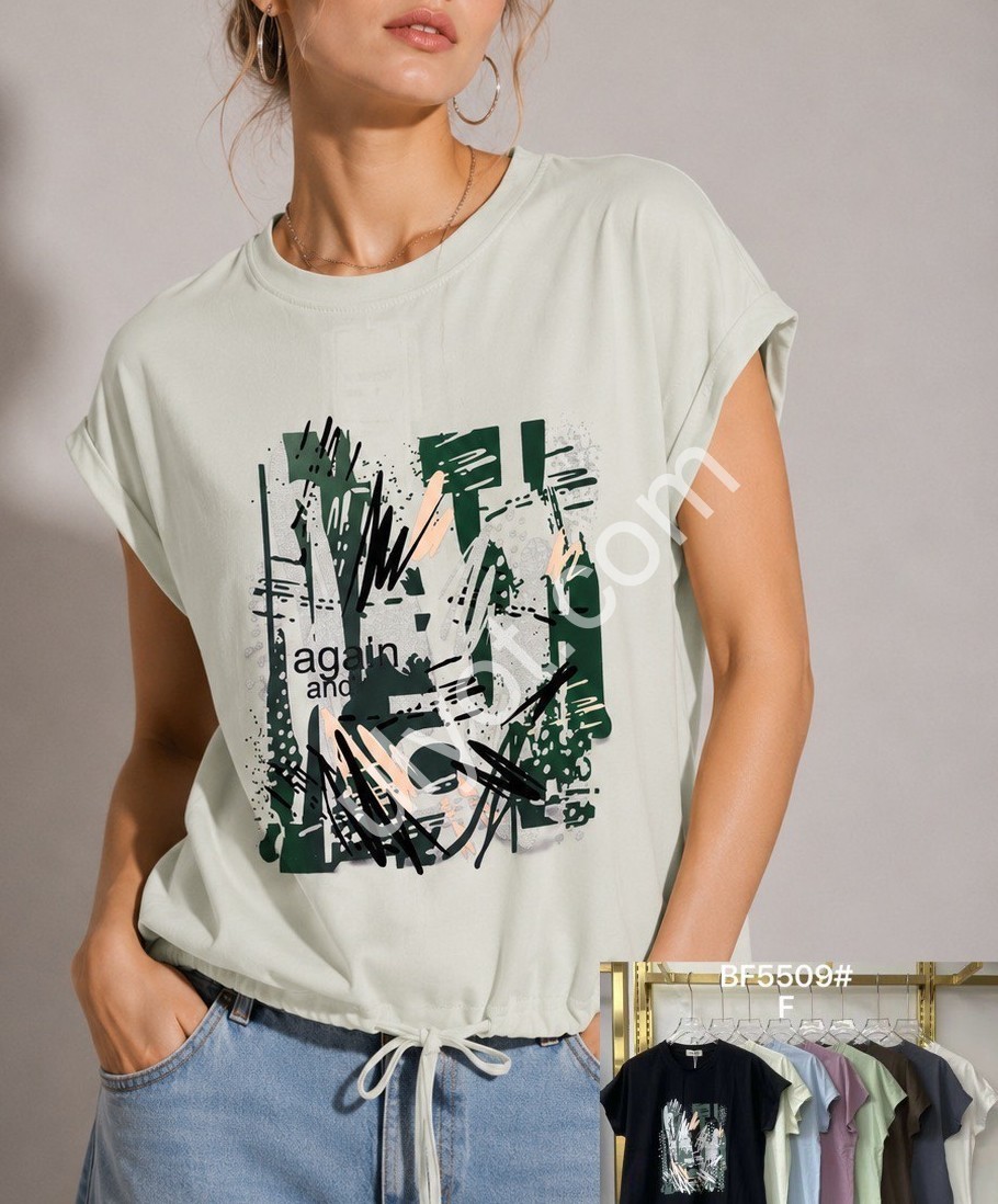 ФУТБОЛКА (ONE SIZE 52-54) МИКС BF5509