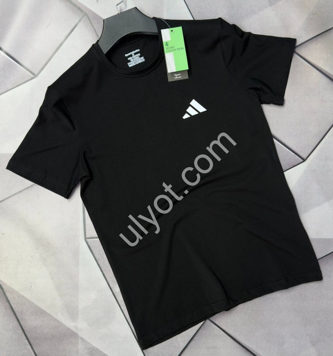 ФУТБОЛКА A01 (S-2XL) ЧЕРНЫЙ 