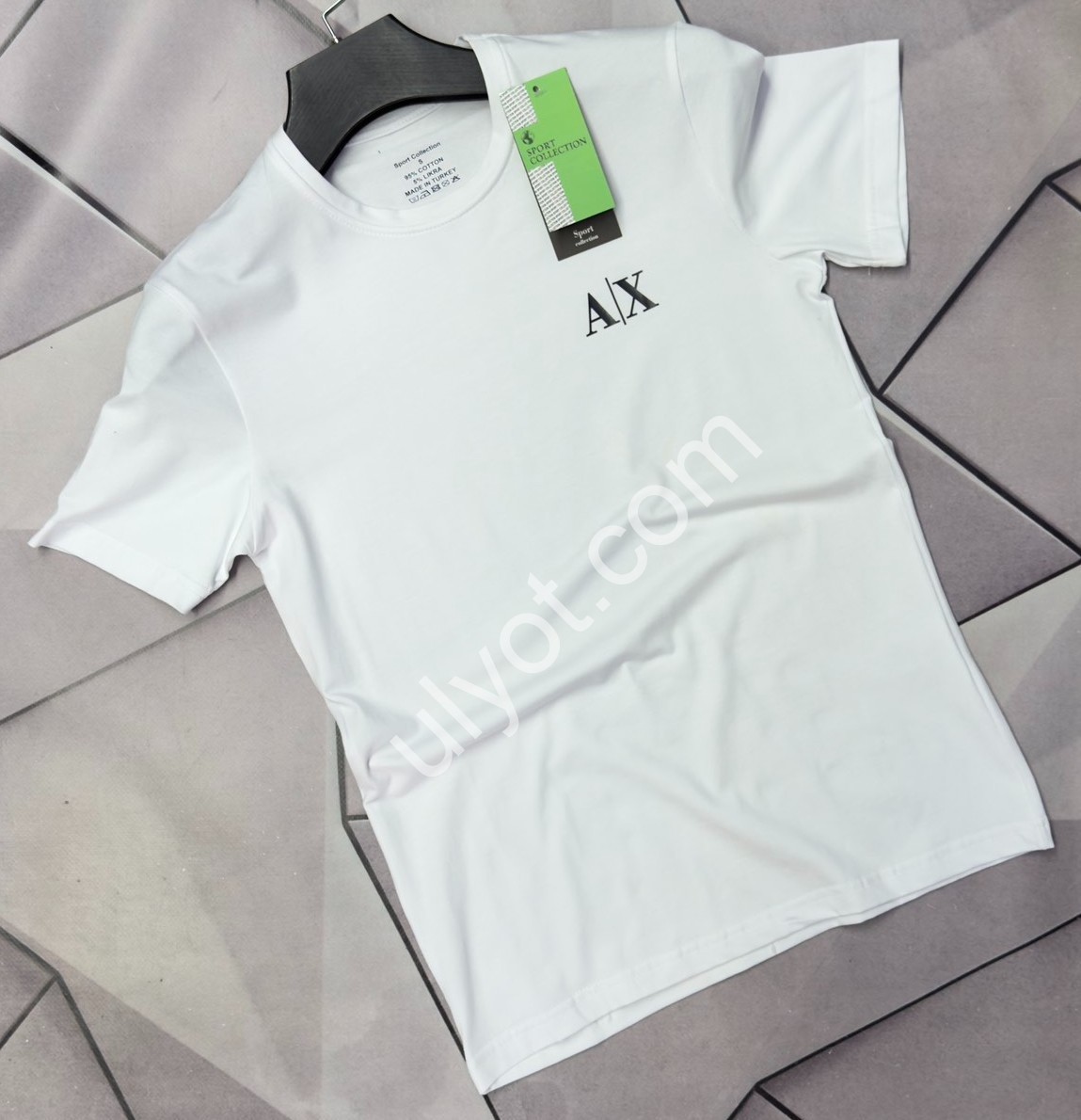 ФУТБОЛКА A07 (S-2XL) БЕЛЫЙ 
