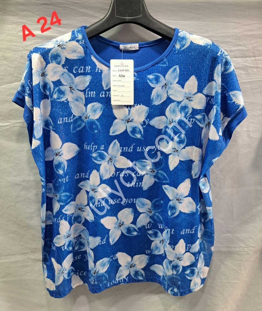 ФУТБОЛКА (ONESIZE 48-54) МІКС A24