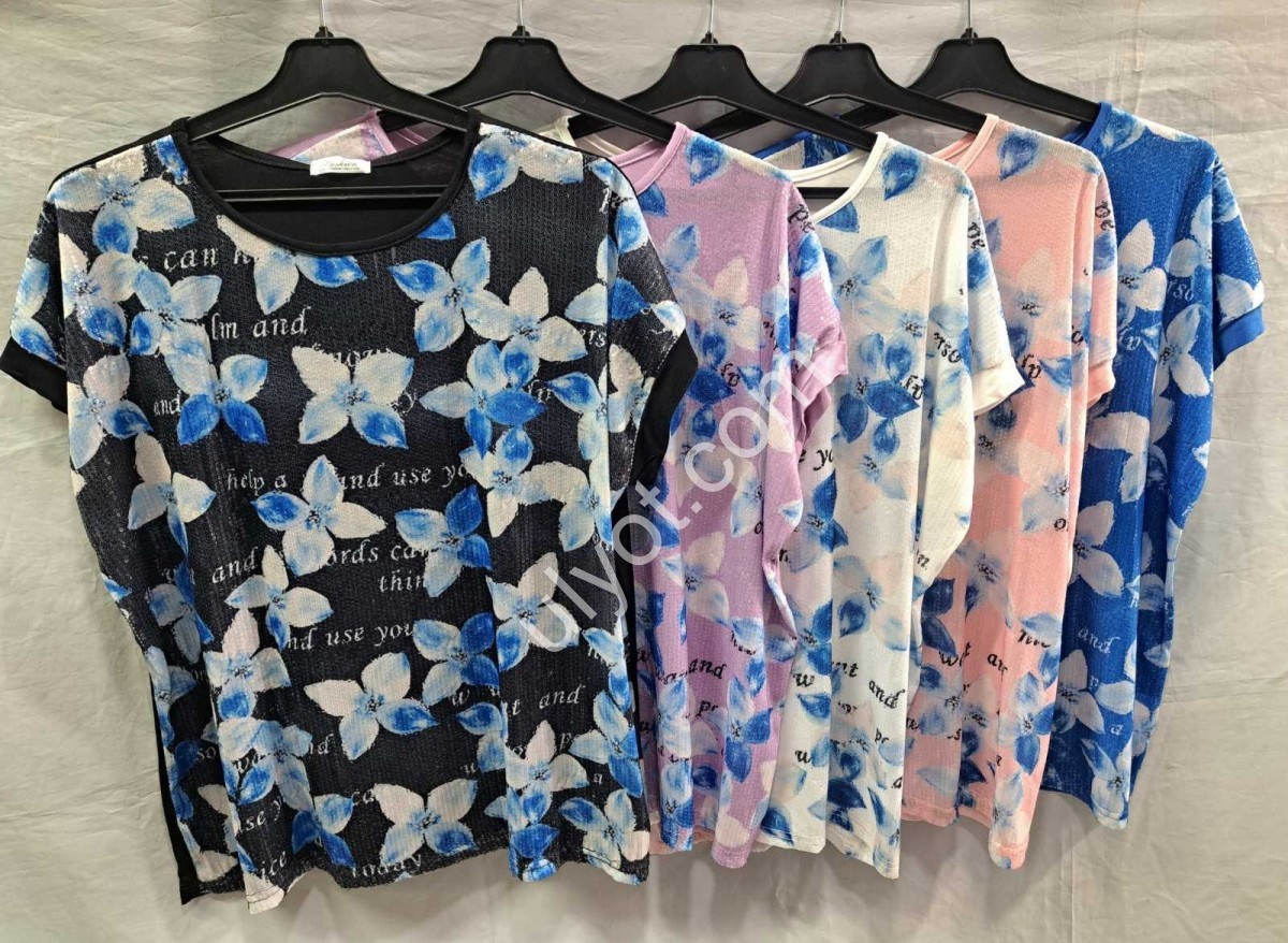ФУТБОЛКА (ONESIZE 48-54) МІКС A24