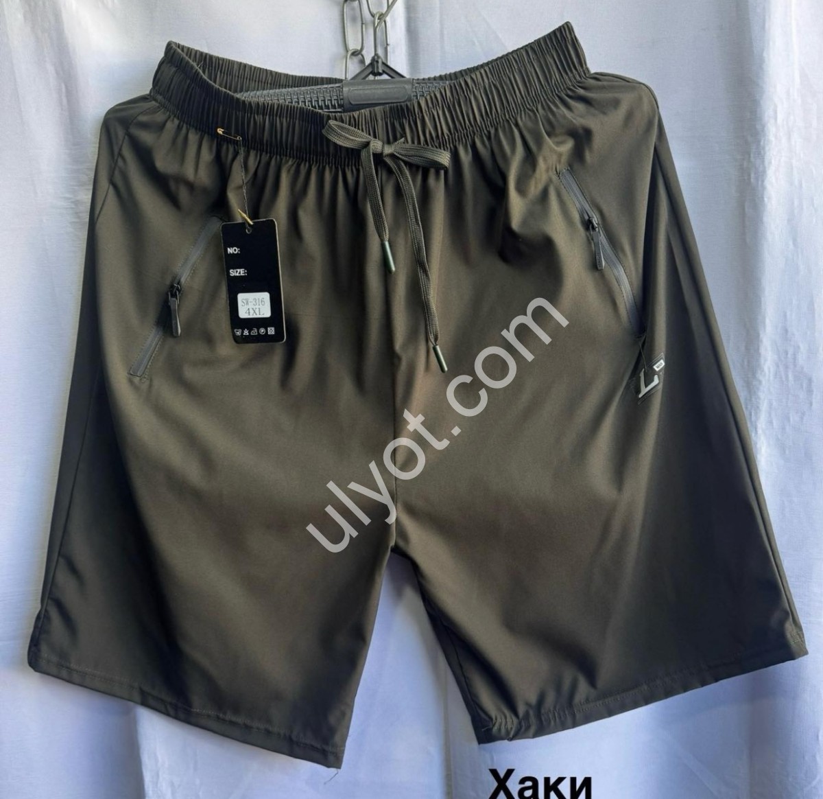 ШОРТИ (M-3XL) ХАКІ 306