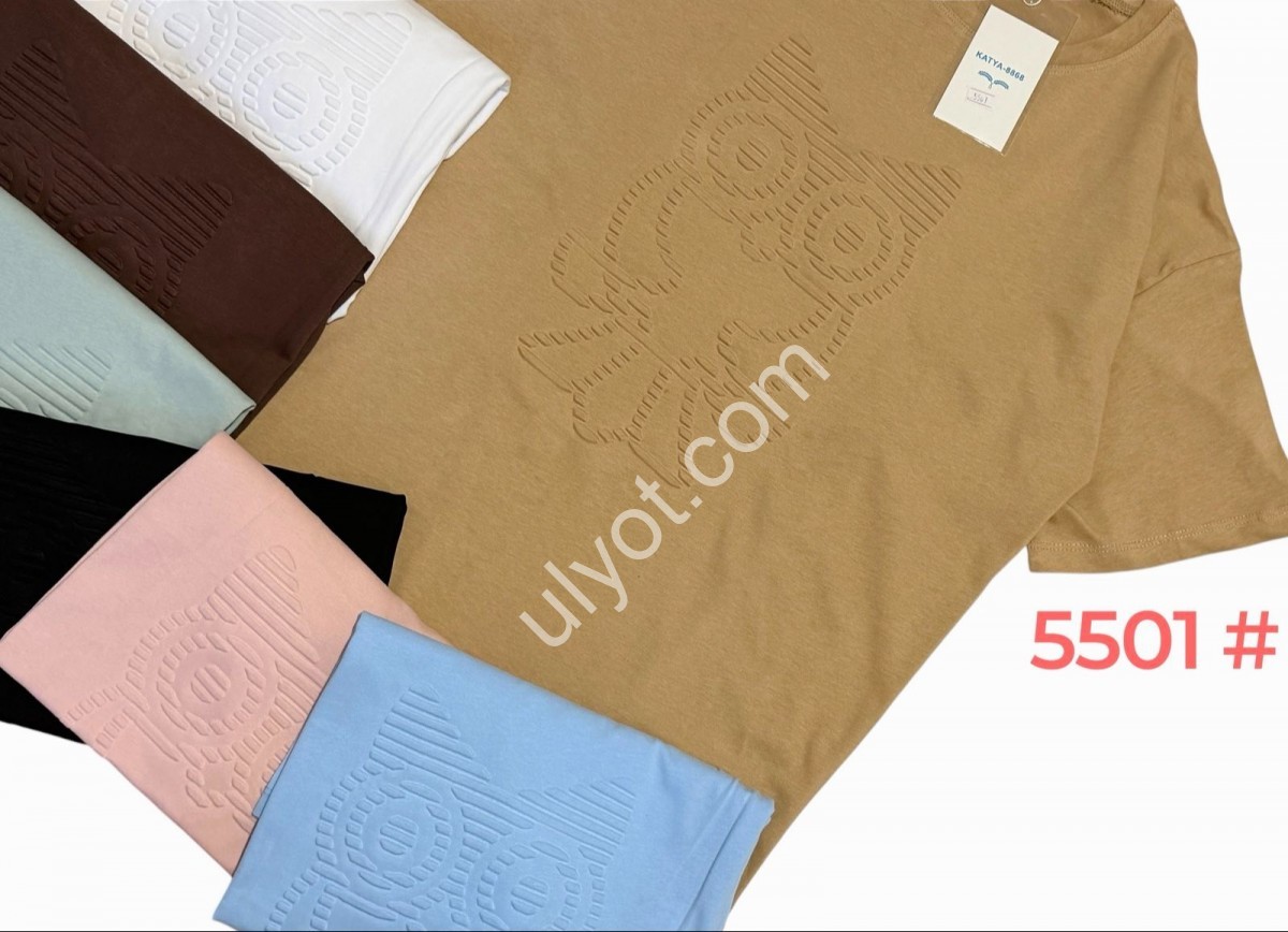 ФУТБОЛКА (ONESIZE 54-60) МІКС 5501