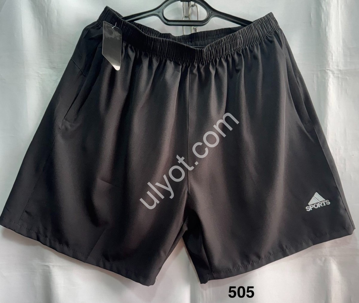 ШОРТЫ (6XL-10XL) ЧЕРНЫЙ 505