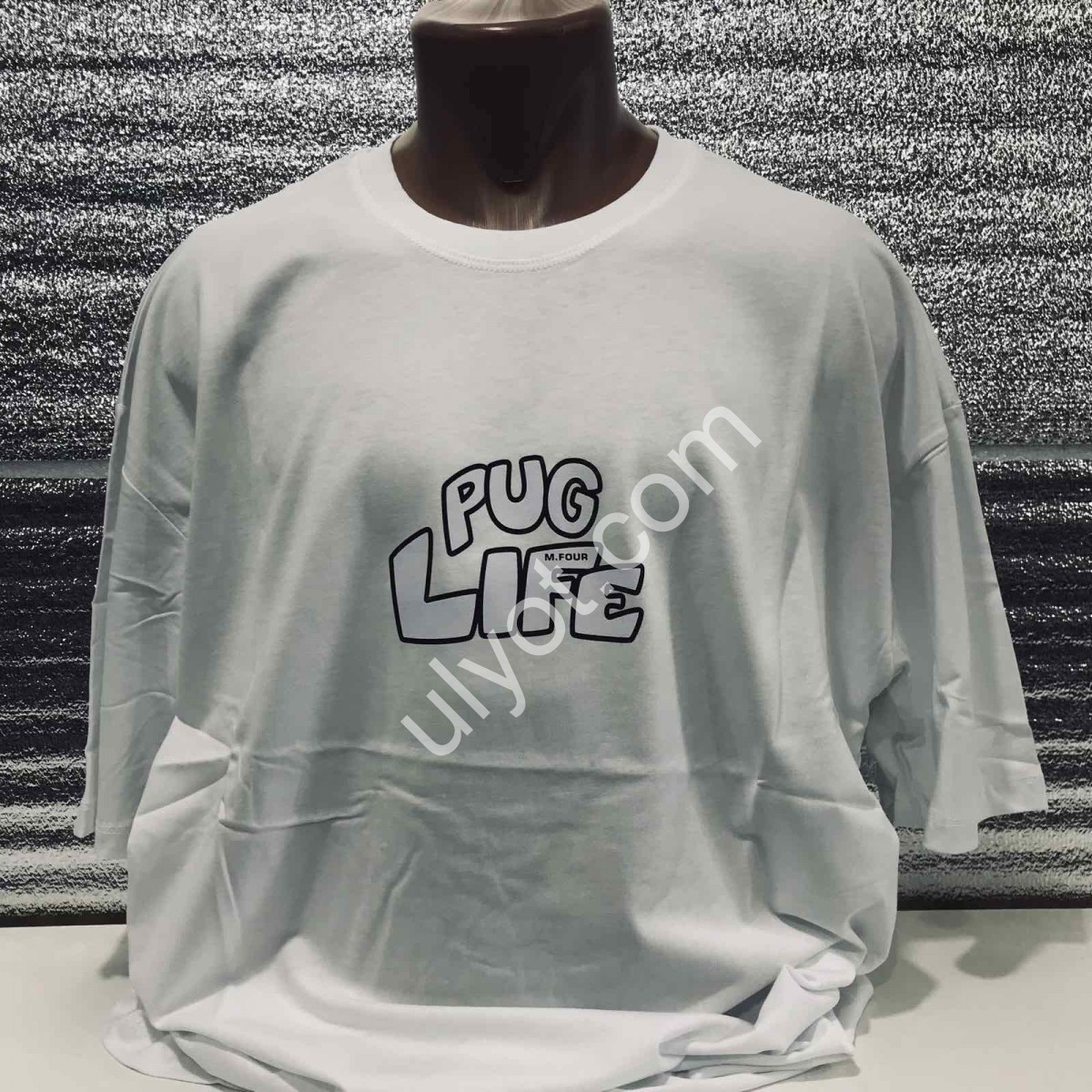 ФУТБОЛКА HGL (S-2XL) БЕЛЫЙ 5099