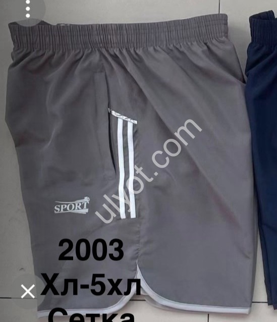 ШОРТЫ (XL-5XL) СЕРЫЙ 2003