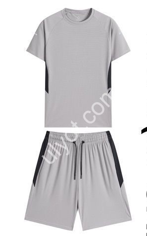 КОСТЮМ AUDSA (M-3XL) СВ.СЕРЫЙ A176