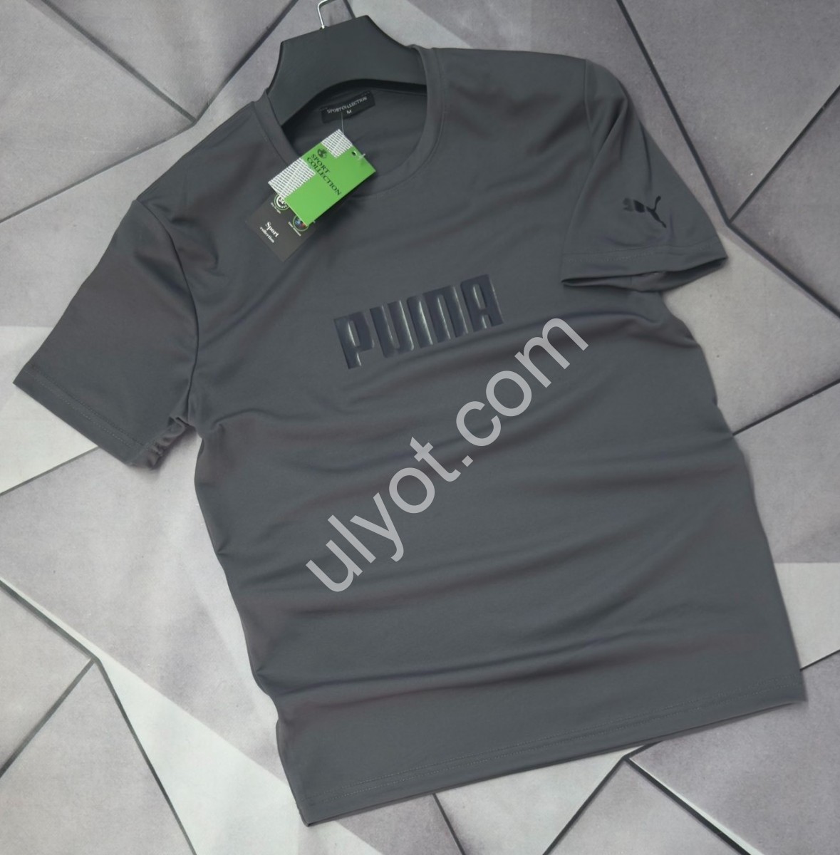 ФУТБОЛКА P15 (S-2XL) Т.СЕРЫЙ 