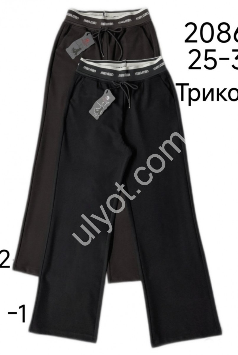 БРЮКИ (25-30) ЧЕРНЫЙ 2086-1