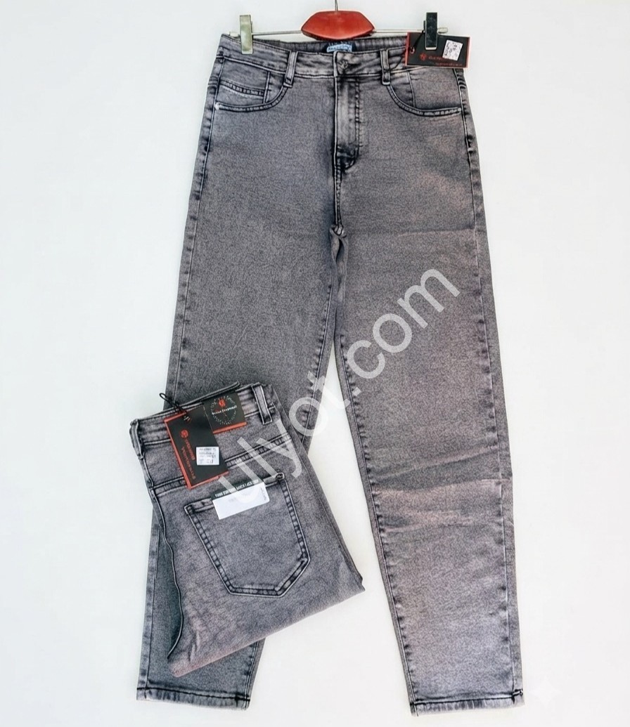 ДЖИНСЫ RELUCKY (31-38) СЕРЫЙ 0521