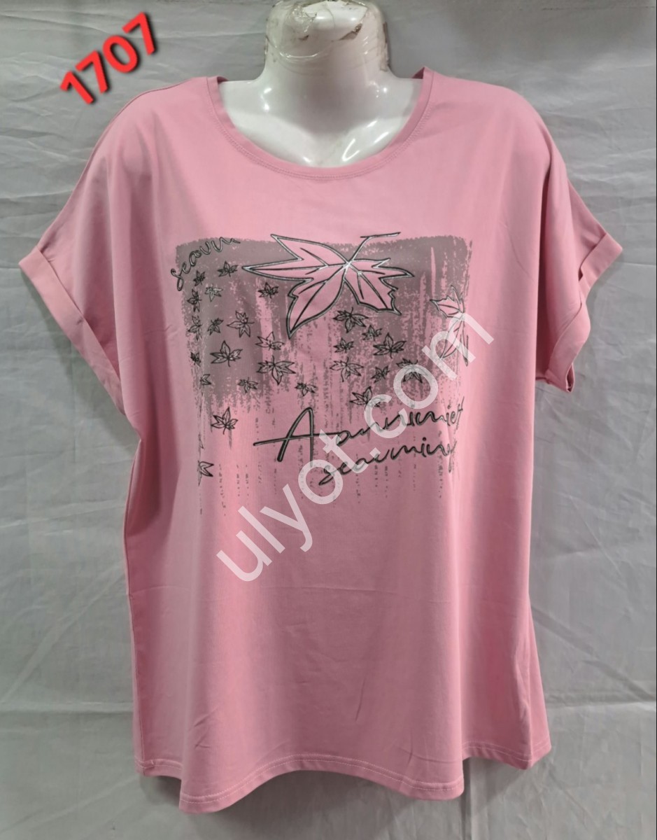 ФУТБОЛКА (ONESIZE 54-58) МИКС 1707