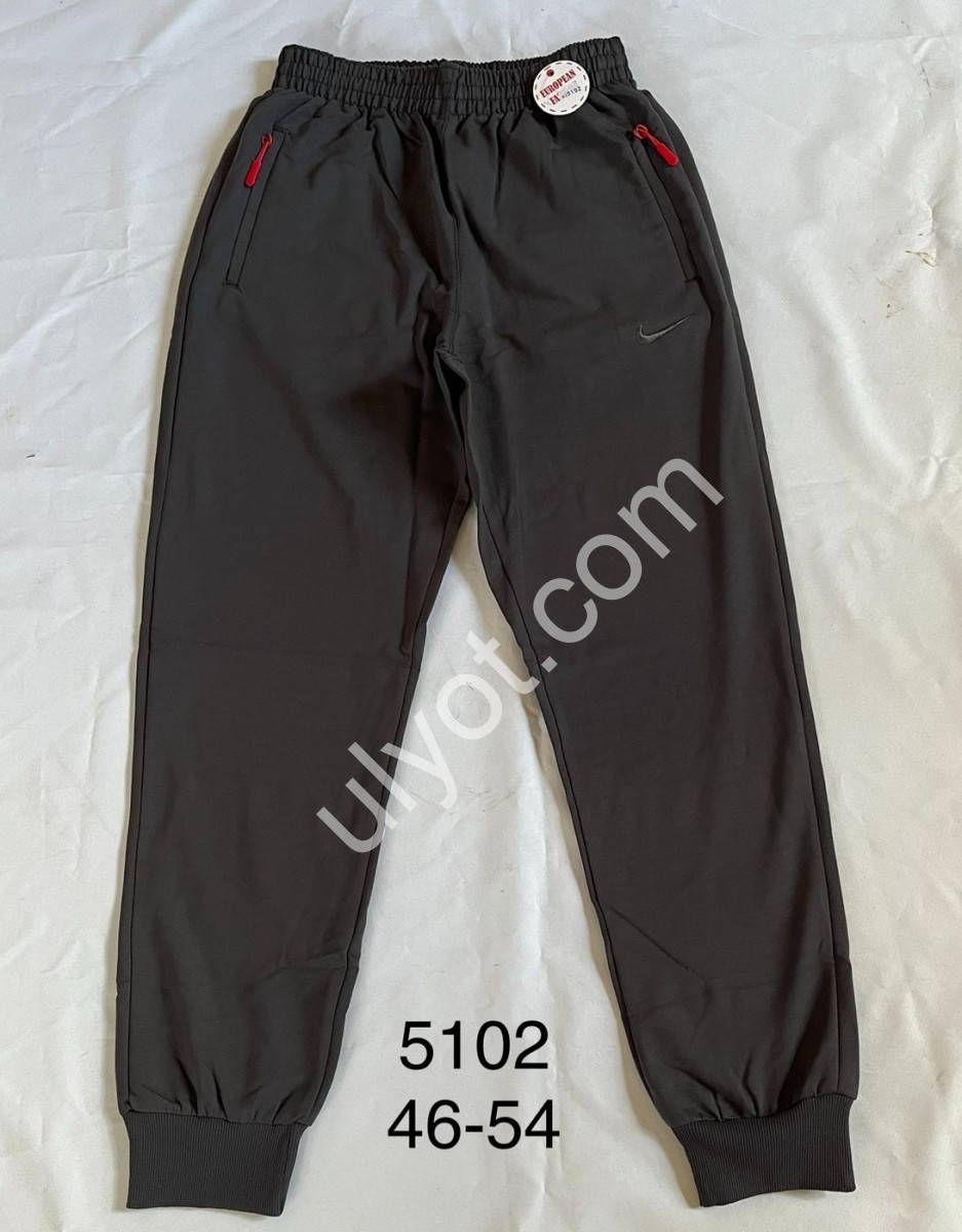 СПОРТ.ШТАНЫ N02 (46-54) МАНЖЕТ ГРАФИТ 5102
