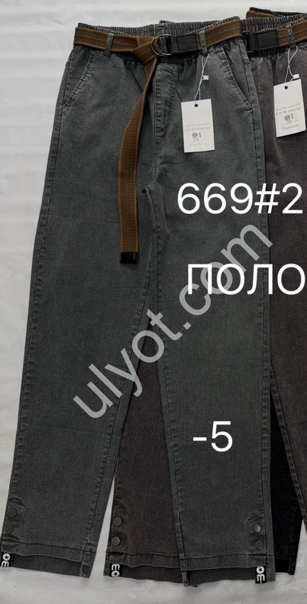 ШТАНИ (25-30) ЧОРНИЙ 669-16