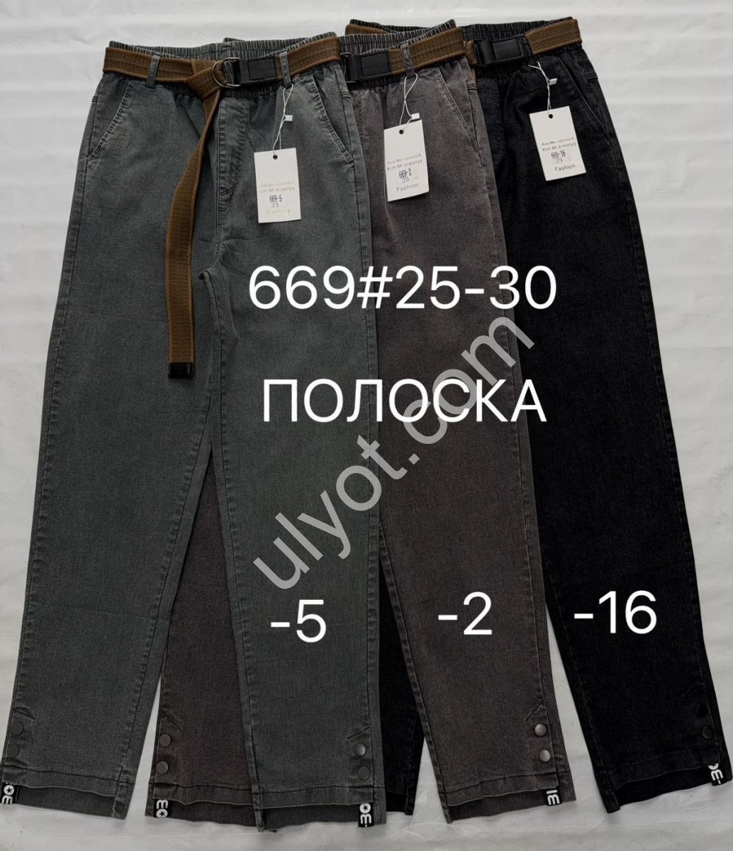 ШТАНИ (25-30) ЧОРНИЙ 669-16