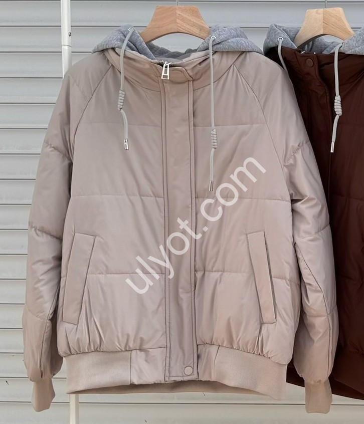 КУРТКА (M-XL) КОРИЧНЕВИЙ 26158
