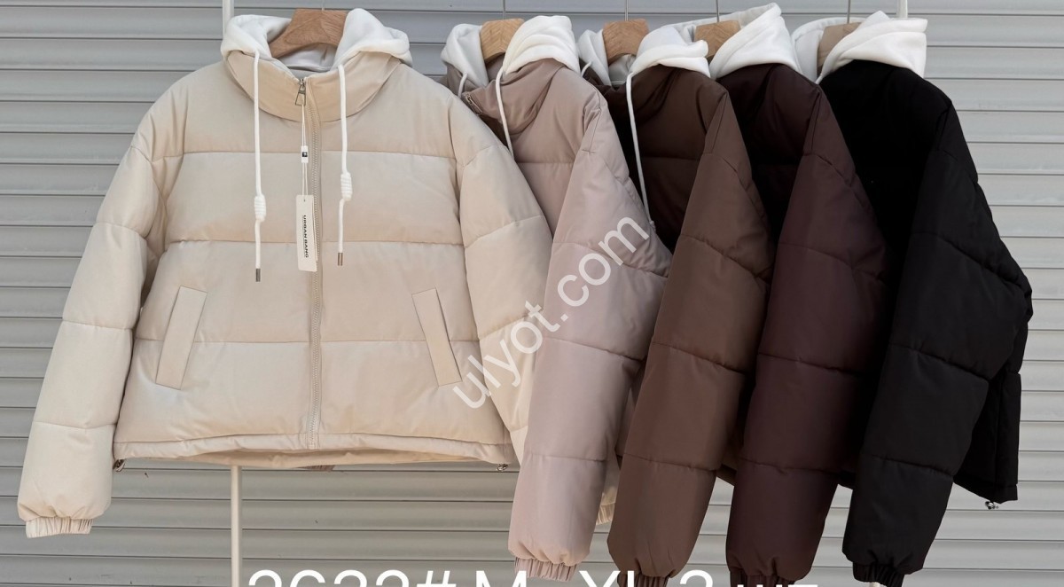 КУРТКА (M-XL) КОРИЧНЕВЫЙ 2632