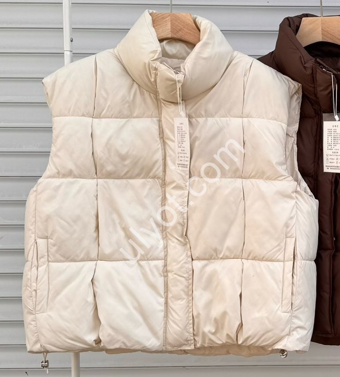ЖИЛЕТКА (M-2XL) ШОКОЛАД 979