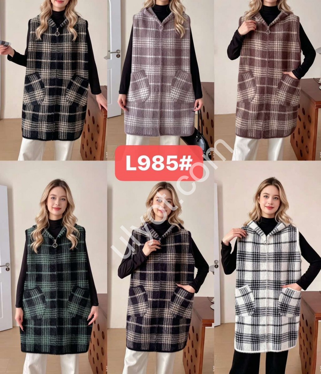 ЖИЛЕТКА (ONE SIZE 58-62) МІКС 985