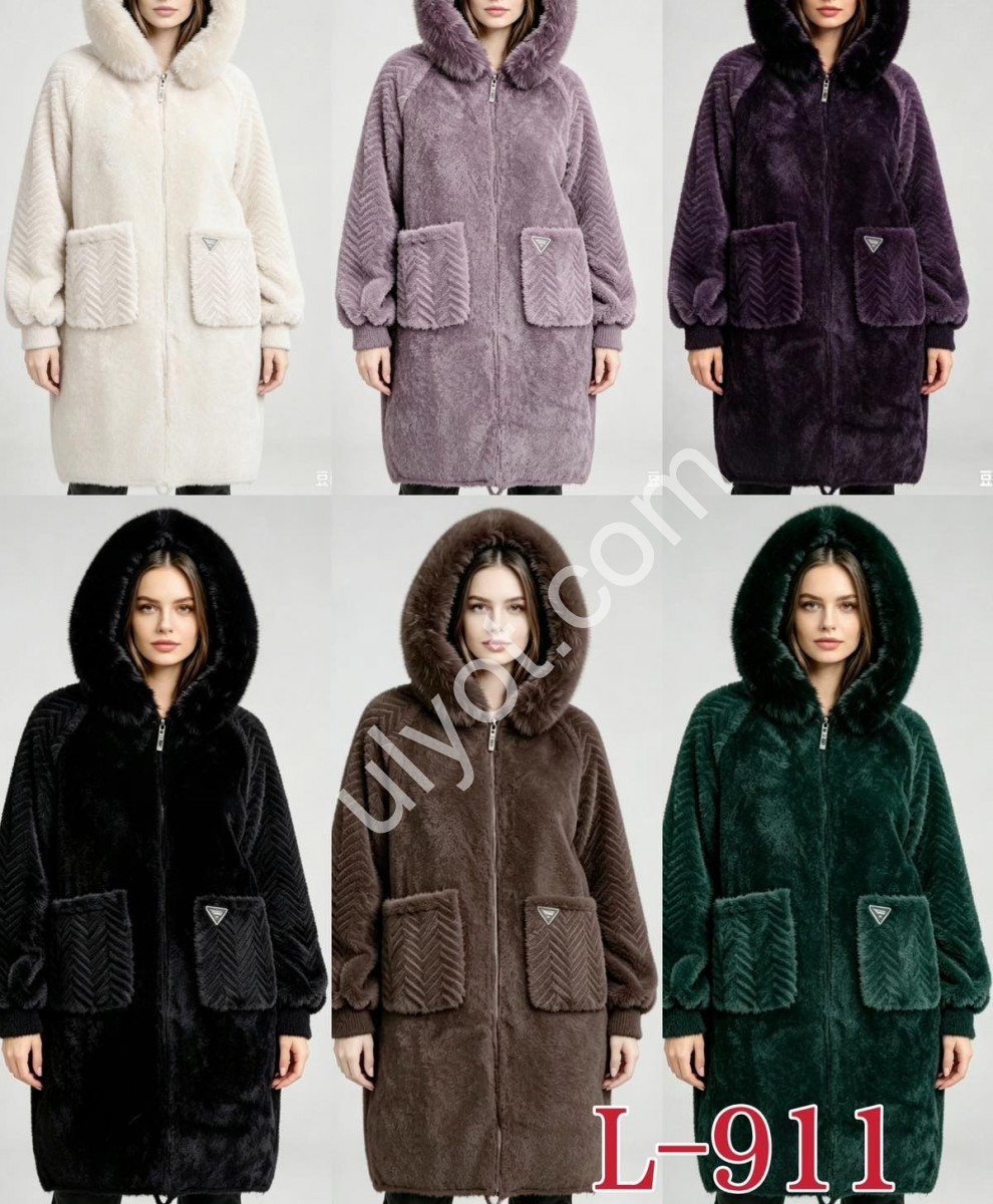 ПАЛЬТО (ONE SIZE 58-62) МІКС 911