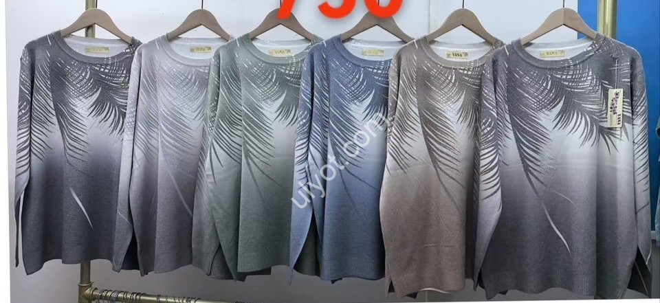 СВІТЕР (ONE SIZE 54-58) МІКС 750