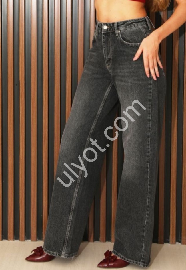 ДЖИНСЫ WOMAN DENIM (34-42) ГРАФИТ 305/1914