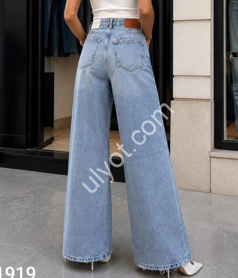 ДЖИНСЫ WOMAN DENIM (34-42) СИНИЙ 1010/1919