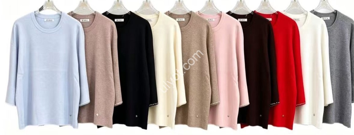 СВИТЕР (ONE SIZE 52-56) МИКС 9731