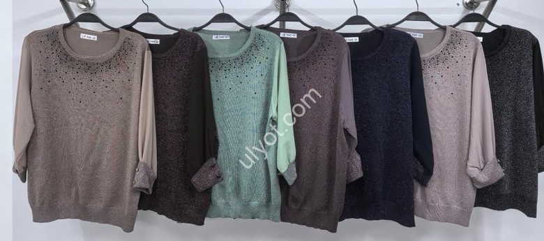 СВИТЕР (ONE SIZE 54-56) МИКС 5008