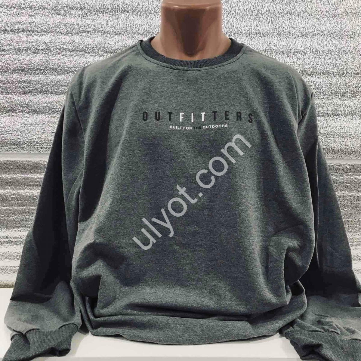 СВИТШОТ STRONGMAN (3XL-6XL) ХАКИ 