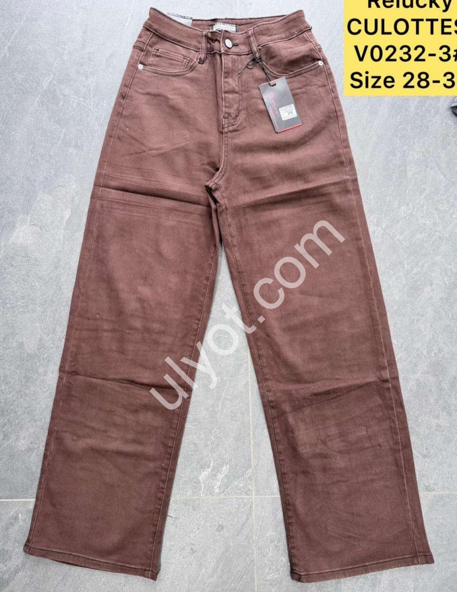 ДЖИНСИ RELUCKY (28-33) КАВА V0232-3