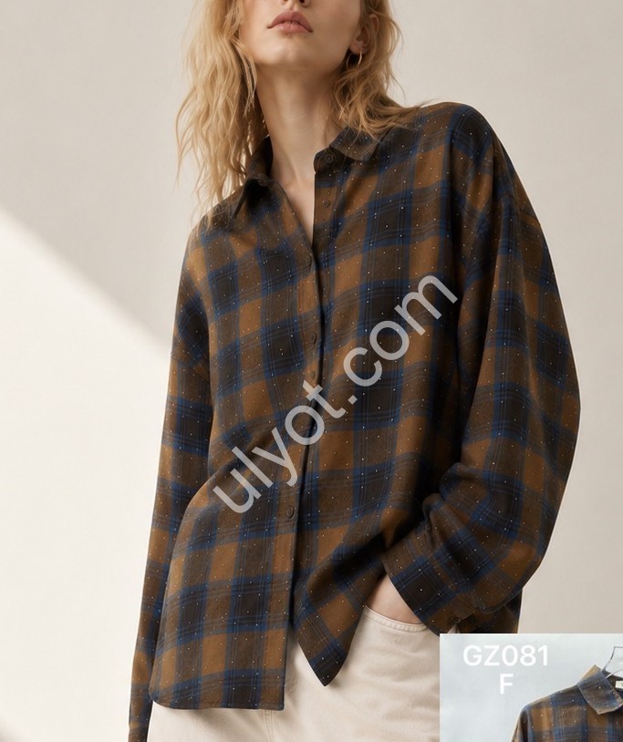 РУБАШКА (ONE SIZE 54-56) ШОКОЛАД GZ081