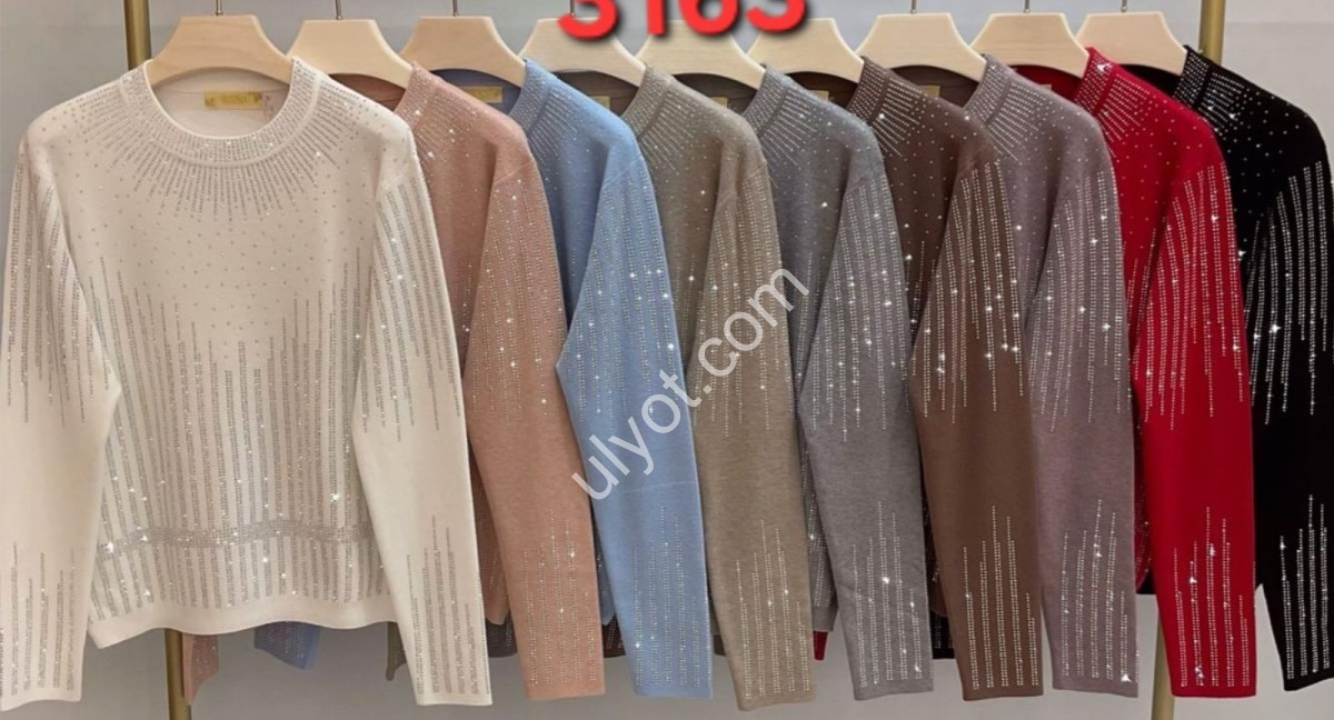 СВІТЕР (ONE SIZE 48-54) МІКС 3163