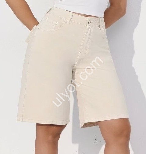 ШОРТЫ M.SARA (L-4XL) СВ.БЕЖ 867-9A
