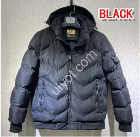 КУРТКА (M-3XL) ЧЕРНЫЙ D25812
