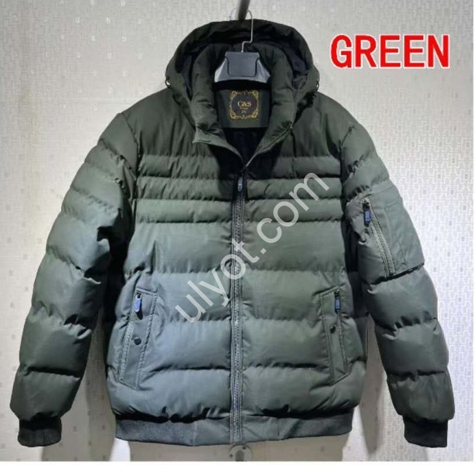 КУРТКА (3XL-7XL) ЗЕЛЕНЫЙ D25818