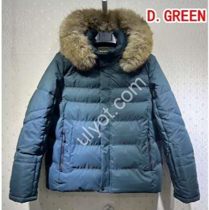 КУРТКА (M-3XL) Т.ЗЕЛЕНЫЙ D25802