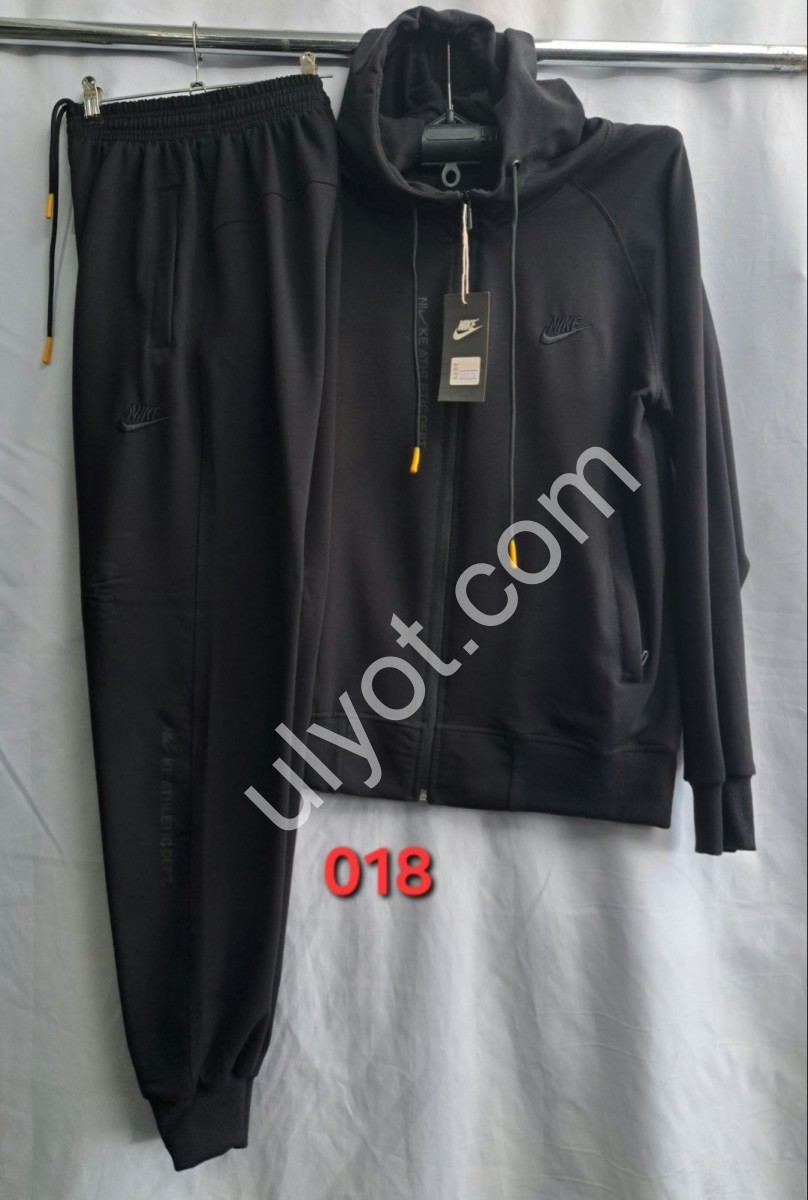 СПОРТ.КОСТЮМ N02 (48-58) МАНЖЕТ ЧЕРНЫЙ 018