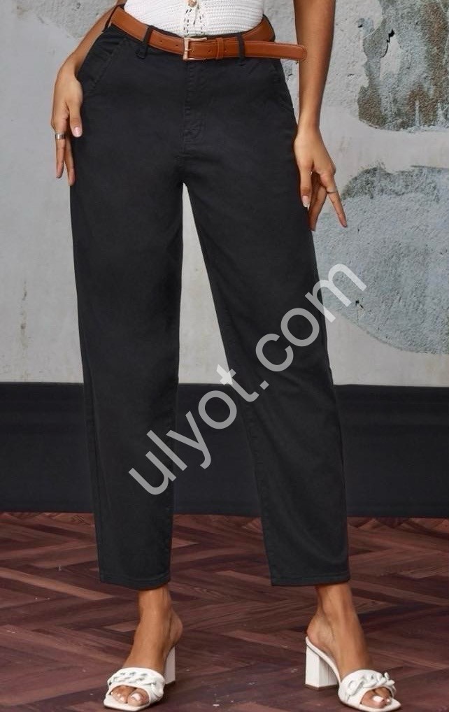 ДЖИНСЫ M.SARA (L-4XL) ГРАФИТ 592-13