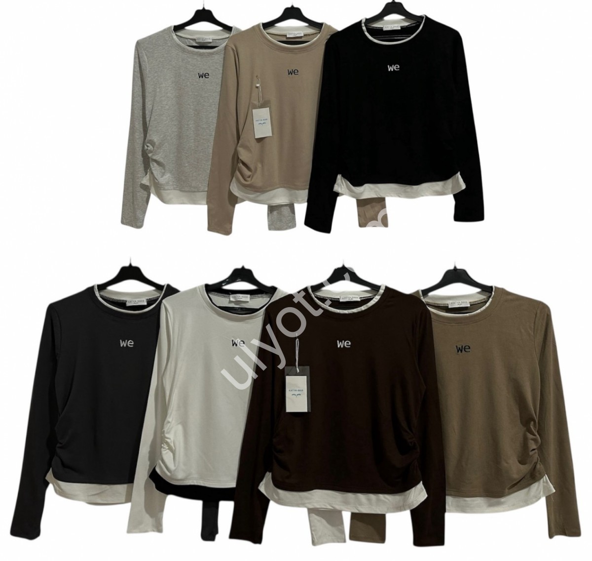 ЛОНГСЛИВ (ONESIZE 44-48) МИКС 282-1