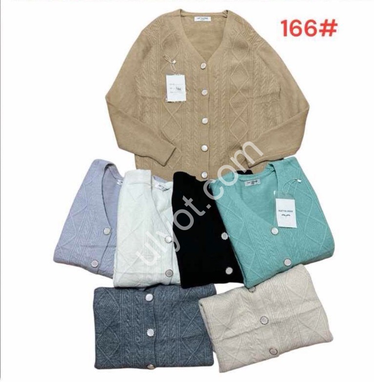 СВІТЕР (ONESIZE 50-54) МІКС 166