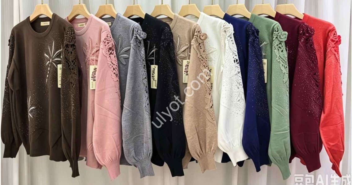 СВИТЕР (ONE SIZE 48-52) МИКС 7111