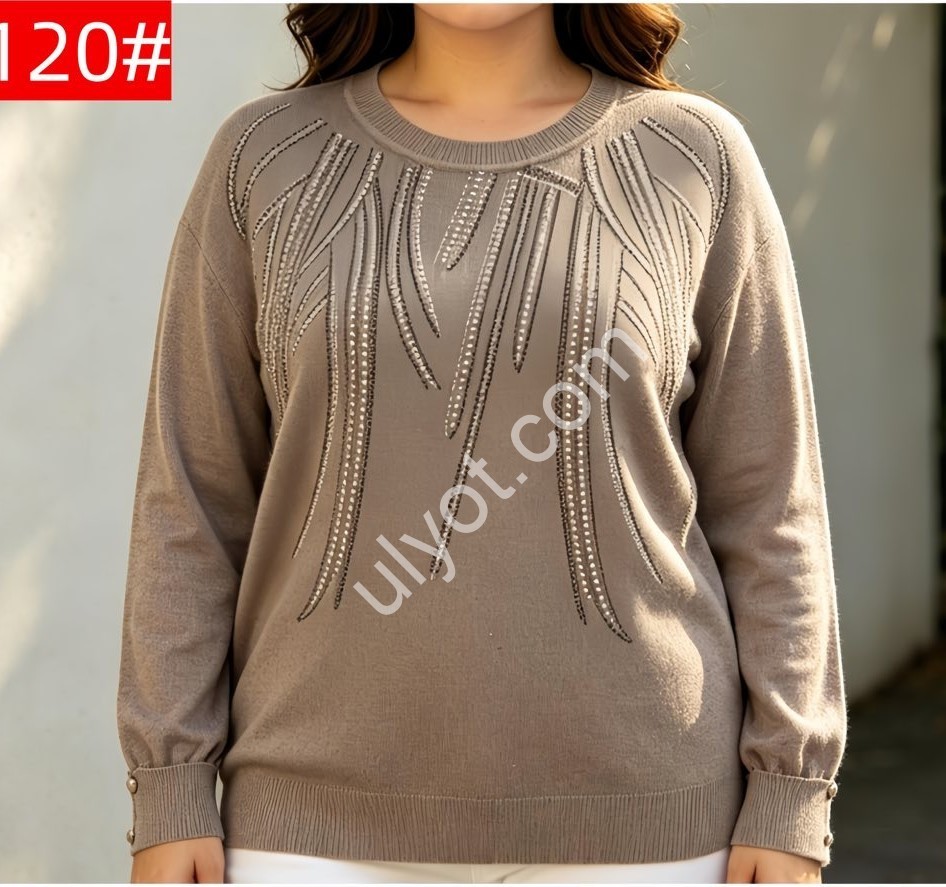 СВІТЕР (ONE SIZE 52-58) МІКС 7120