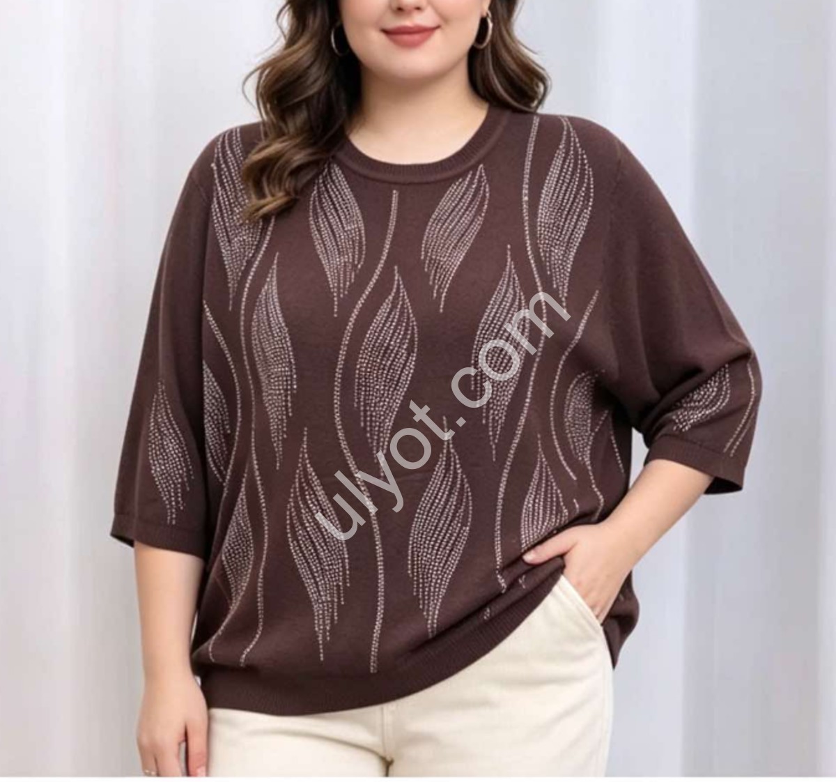 СВИТЕР (ONE SIZE 52-56) МИКС 1141