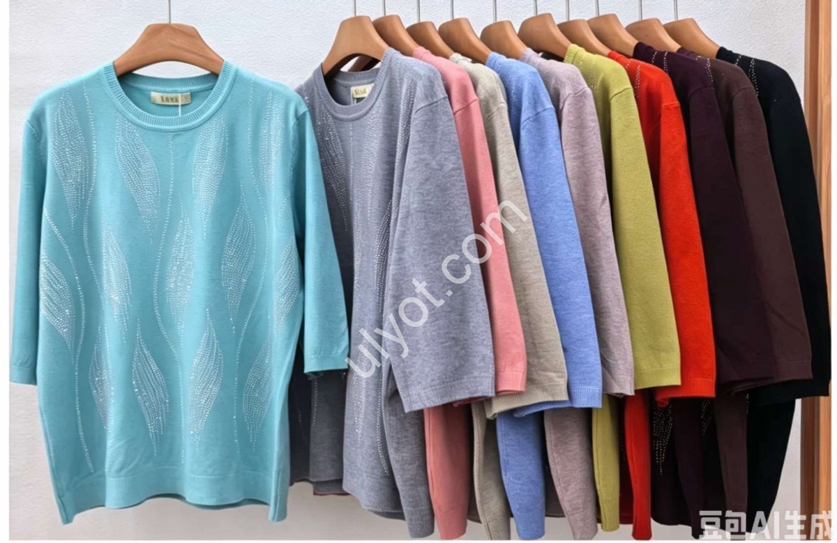 СВИТЕР (ONE SIZE 52-56) МИКС 1141
